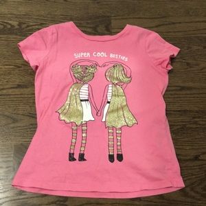 Carter’s kid shirt pink barely used s 10-12 girl